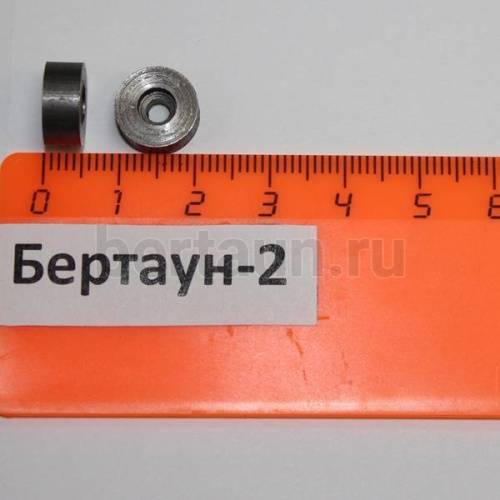 Набойка метал. № 27    точеные стальные круглые D-10 мм.