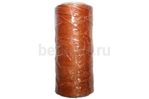 Нитки вощеные№d 0.8мм 100м.Master Bert 1827 рыжий