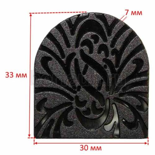 Набойка №     1018    ПРИБАЛТИКА   052 "В" черный