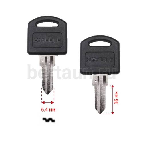 Заг.для ключ. HAFELE (D-325)№ английский № 567