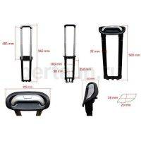 Ручка телескоп. д/чемодана №129  FSD РС3207*20"