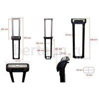 Ручка телескоп. д/чемодана № 88  FSD 10PC C09 24"