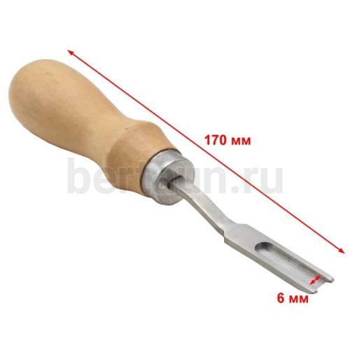 Инстр. № 95 Кромкорез для края кожи -торцбил НТ0014  FCD