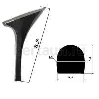 Каблуки № 114 LY 6319 черный лаковый (высота 8,5 см)