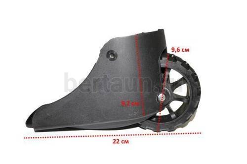 Колесо № 65 д/чемодана  F4 трактор  (комплект из 2шт)