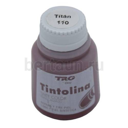 ТРГ №   9 Tintolina краска д/кожи 25 мл рыжий 110