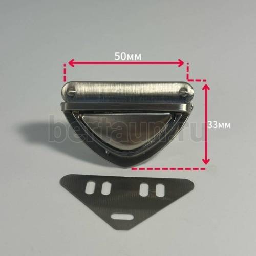 Замок портфельный №130 JX-12A039  GFM браш