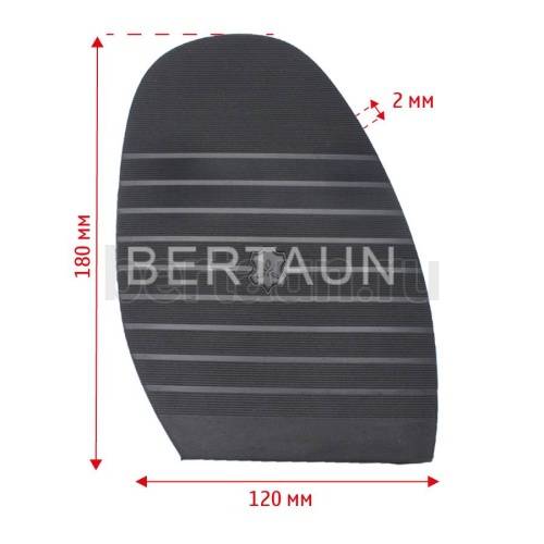 Профилактика №30124 NAISHEN 556 "линии"   2 мм  черный BLACK 