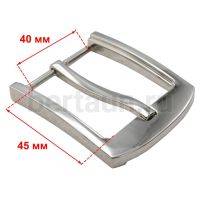 Пряжка  № 85 ременная (С 2411) 40 мм никель 