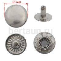 Кнопка №29 D 13 мм  АЛЬФА никель  (10 шт/уп)  CD