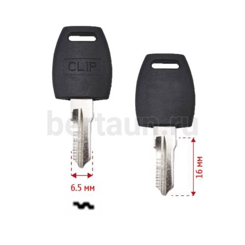 Заг.для ключ. CLIP (D-243) английский №568