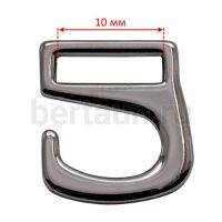 Крючки для босоножек 10 мм. черный никель