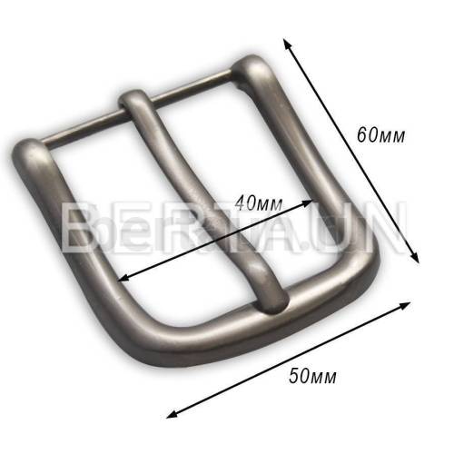 Пряжка  № 63 ременная  40 мм сатин