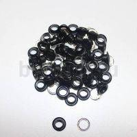 Блочка и  люверс  № 7 D 4 мм  (50 шт/уп) оксид ТР/ТВ