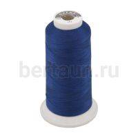 Нитки д/шв.машинки № 37 100г/3 811 тем. синий