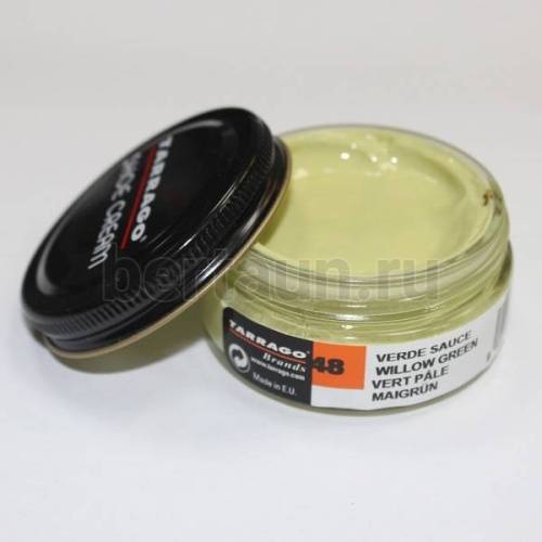 Тарраго №192    (TCT31) 048 Крем SHOE cream СТЕКЛО 50мл зеленые ивы