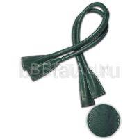 Ручки сумочные готовые 65см № 11 полиурет. зеленый мат НОВИНКА