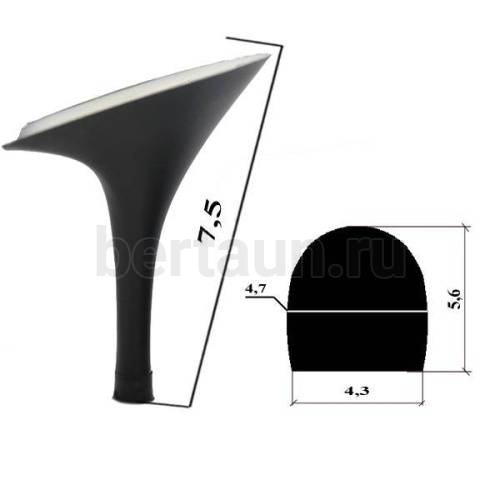 Каблуки № 113 LY 5363 черный матовый.(высота  см)