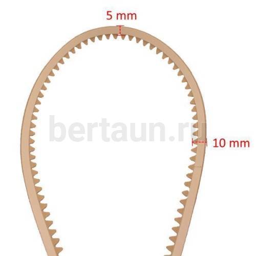 Рант №18 декоративный № 20 (5 мм) прямой БЕЖ
