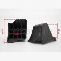 Ножка №10 для чемодана FSD 34 мм  правая+левая пирамидка рифленная