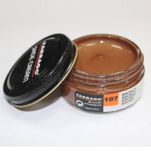 Тарраго №214    (TCT31) 107 Крем SHOE cream СТЕКЛО 50мл бронза