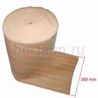 Обтяжка для каблуков ширина 16 см ( бежевая) 1 метр