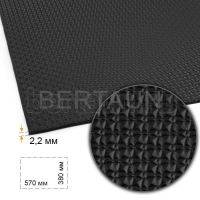 Лист профилактика №110  BISSELL 328 380*570*2,2 мм черный BLACK (2)