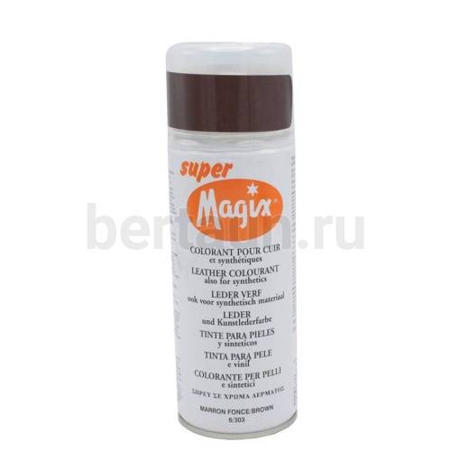 Краска № 32 " MAGIX " super для глад. кожи коричневый 6/303 (аэр) 470 мл Краска № 32 " MAGIX " super для глад. кожи коричневый 6/303 (аэр) 470 мл