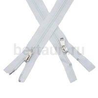 МОЛНИЯ №106 курточная 2 замка спираль Т7 ПРИБАЛТИКА 100 см белый