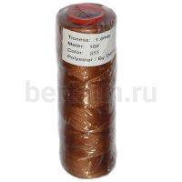 Нитки вощеные№107d1мм 100м.для ручной прошивки св.КОРИЧ 855 DAFNA