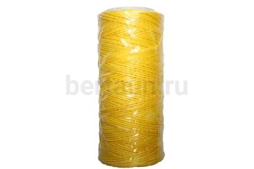 Нитки вощеные№d 0.8мм 100м.Master Bert 1890 желтый
