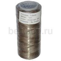 Нитки вощеные №46 d1мм 100м.для ручной прошивки бежев 663 DAFNA