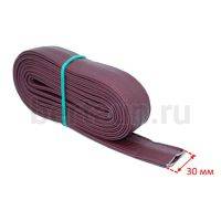 Ручки сумочные ПЛОСКИЕ № 52 3см*2м бордо мат.001