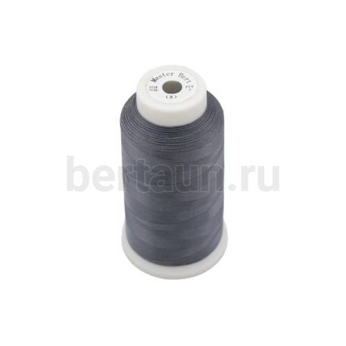 Нитки д/шв.машинки №107 210/2 Master Bert 560 т.серая