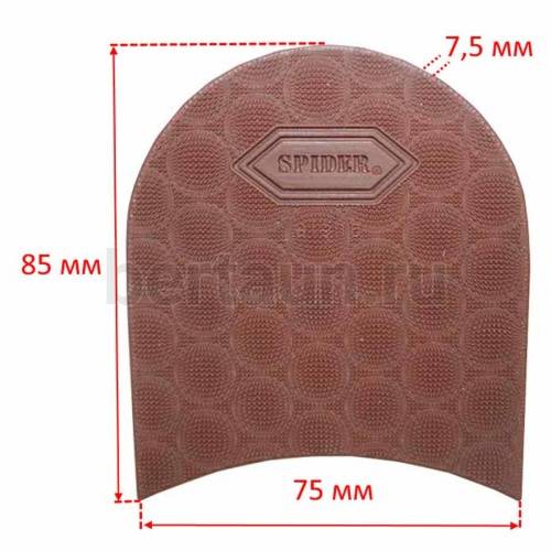 Набойка №  65   ELENA  (SPIDER)  набойка № 1 коричневая. (120)