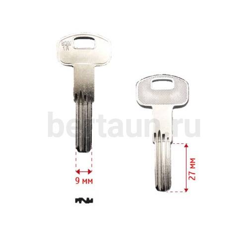 Заг.для ключ. SEK вертикальный (Е-383) №185