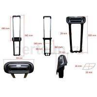 Ручка телескоп. д/чемодана №126  FSD РС2220*20"