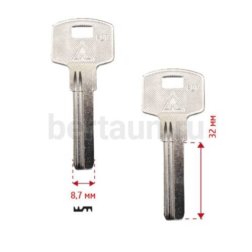 Заг.для ключ. JIA WEI (E-057) вертикальный №342