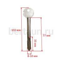 Заг.для ключ. КРЕСТ _KR-16Х_XKV8_XRUS2_KRX16 №99