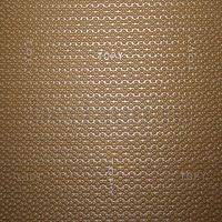 Пластина набоечная № 32  TOPY VERATOP 60*40*6 карамель(СРЕДНИЙ) 1/2