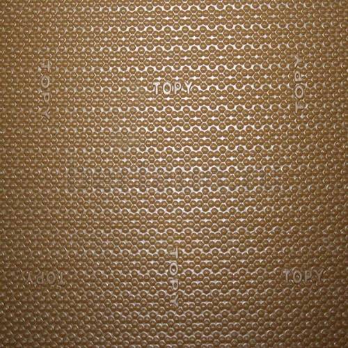 Пластина набоечная № 32  TOPY VERATOP 60*40*6 карамель(СРЕДНИЙ) 1/2