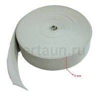 Резинка  30 мм  башмачная (беж.) Италия ширина