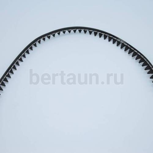 Рант №17 декорат прямой 4 мм черный с белой прошивкой