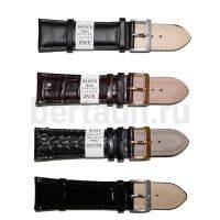 Ремешки для часов № 15  КОЖА 26 мм NAGATA в ассортименте