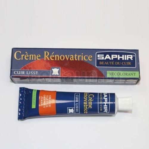 Сапфир №130     ЖИДКАЯ КОЖА -52 - оранжевый (25 мл)