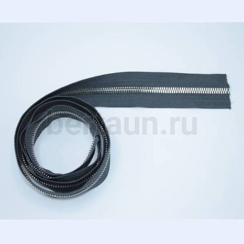 Молния рулонная №  84 МЕТАЛЛ никель Т5 GFM С182 серая