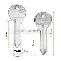 Заг.для ключ. IS-2 (H-067)  _ Iseo англ. №682