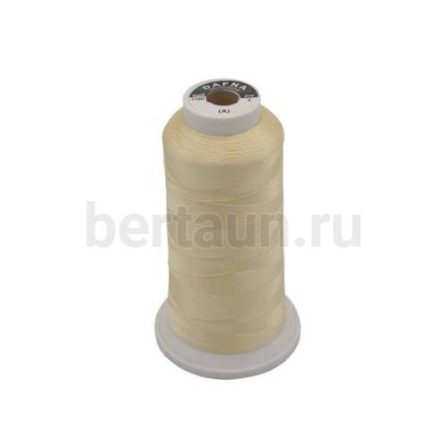 Нитки д/шв.машинки № 69 210d /2 711  молочный. 100 гр