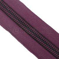 Молния рулонная №  93 спираль Т10 (90 м/упак) бордо (№429)