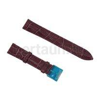 Ремешки для часов №125  КОЖА HIGHTONE #317  (18 мм бордо крок)